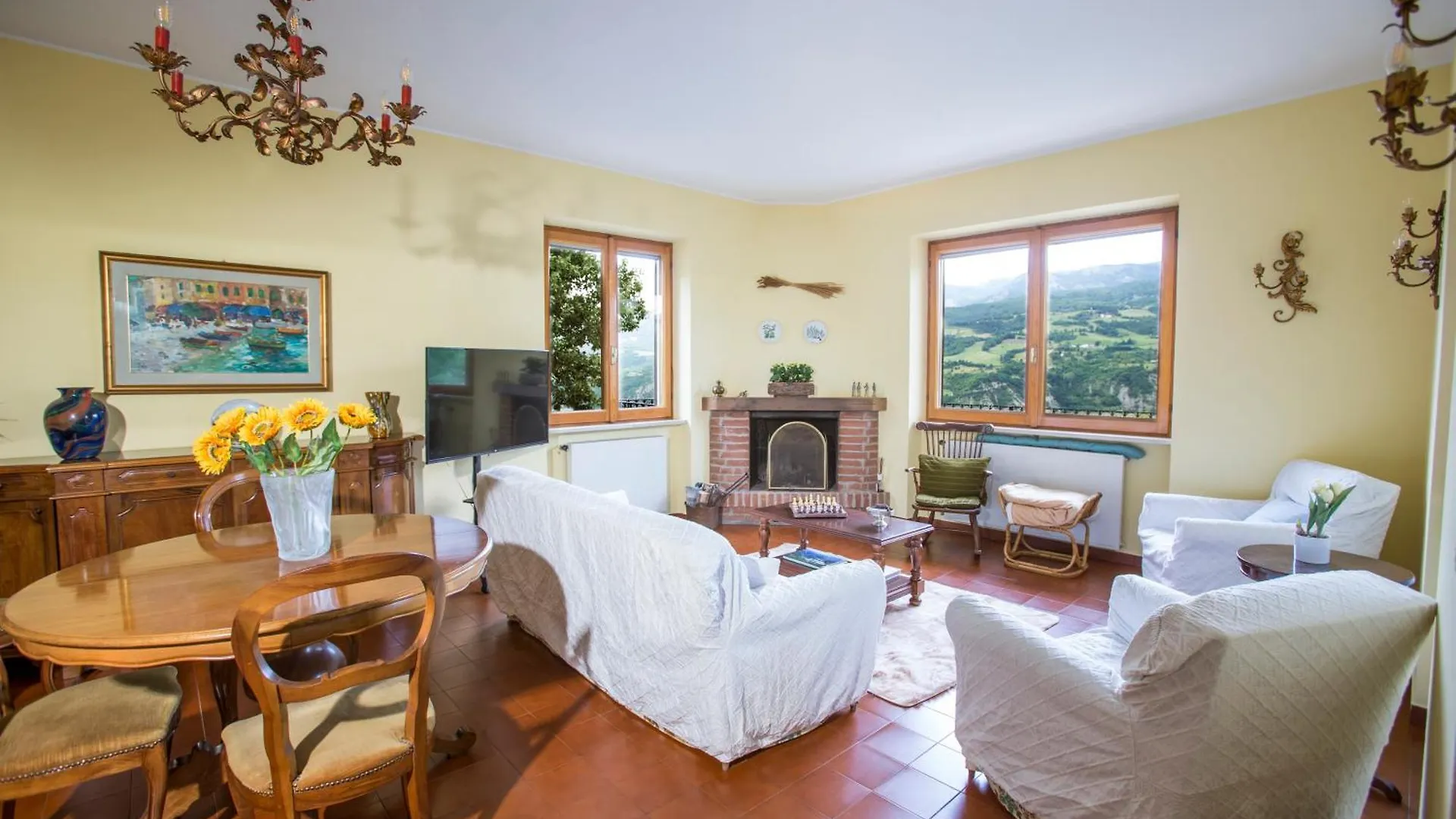 Villa Casa Del Bosco - Vista Mozzafiato & Parco 4 Ettari Bobbio Italia